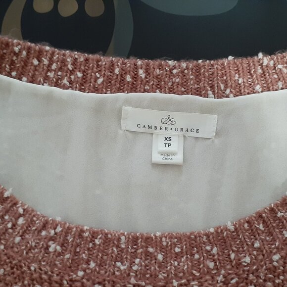 Tunique vieux rose et blanche xs, Camber & Grace - Picture 2 of 6